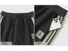 Men's Autumn Striped Cardigan and Sweater Running Suit