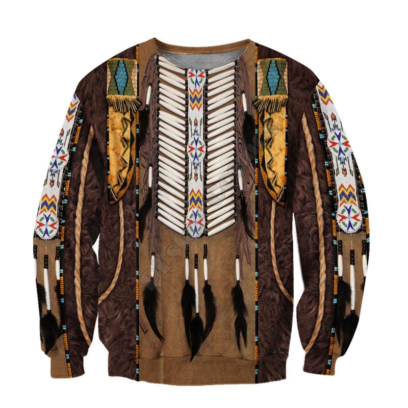 Spring New Men's Sweatshirt Fashionable 3D Digital Loose Casual Round Neck Pullover Top