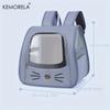 KEMORELA Pet Carrier Backpack Transparent Breathable for Cats And Small Dogs Airline Approved Travel Bag