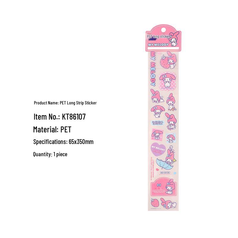 Sanrio Cute Waterproof Cartoon Stickers for Journals & Crafts