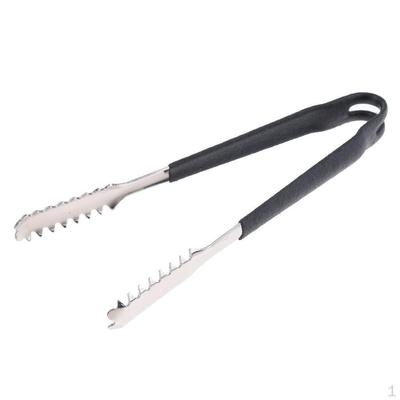 Stainless Steel Ice Tongs W/ Silicone Anti