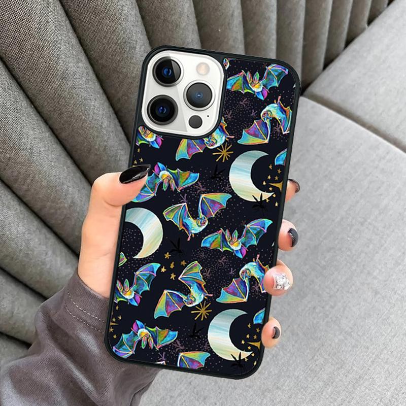 

Halloween Bat Phone Case For iPhone 17 Air 16 16e 15 13 14 Pro Max 11 12 Plus 2022 MAX Shell Cover coque iPhone 15pro