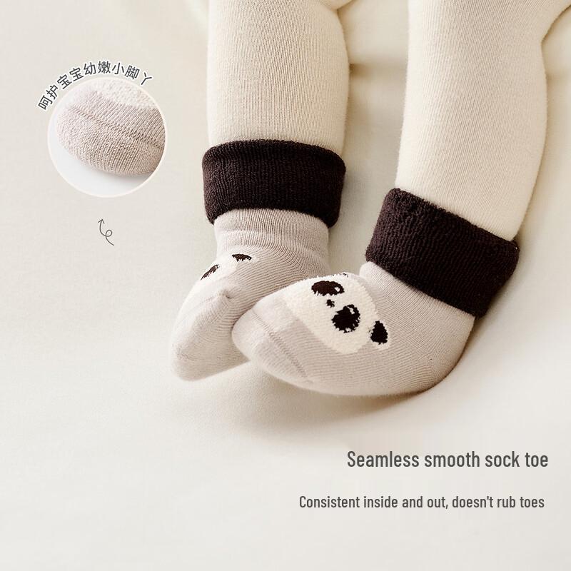 Tongtai Baby & Toddler Thick Terry Mid-Calf Socks
