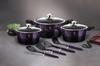 10-piece pot set BERLINGER HAUS BH-7141 PURPLE