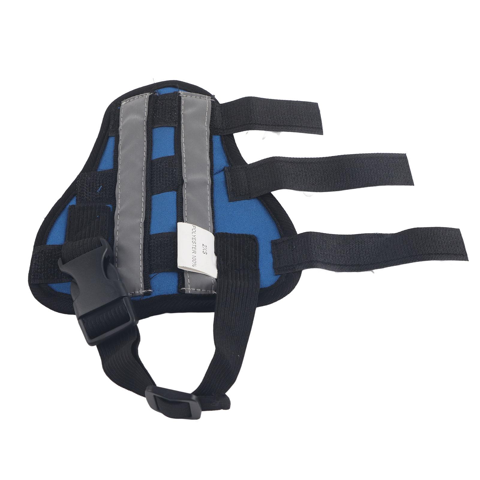 

Бандаж на скакательный сустав задней ноги собаки, дышащий, стабильный, с защитной светоотражающей лентой для XXS