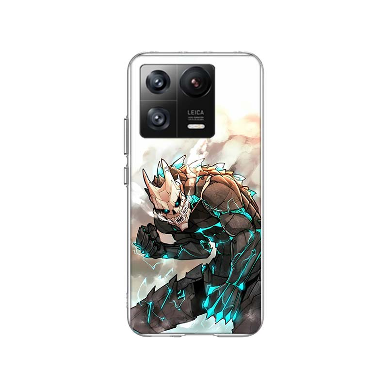 Kaiju No. 8 Anime Phone Case For Xiaomi Poco F7 Ultra X7 X6 M8 M7 M6 M4 M3 Pro X4 Mi 15 15T 14 14T 12T 12S 10T Pro 12 11 Lite Co