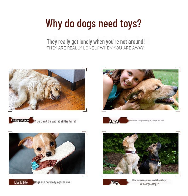 Plush Long-Legged Elephant Monkey Lion Dog Toy - Chew Resistant and Teething Friendly