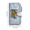 Cool Skate Robot Print Purse Fashion Casual Portable Multi Slot Long Wallet Daily Use Trendy Stylish Functional Wallet