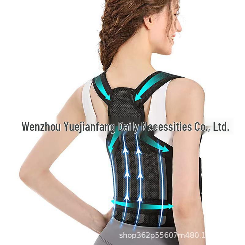 Unisex Adjustable Posture Support Belt - Anti-Hunchback, Invisible Compression & Fixation