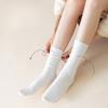 Wool and Silk Socks for Women in Autumn, Light and Warm Mid-calf Socks, Antibacterial and Deodorizing Long Calf Pile Socks