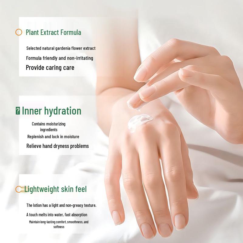 Audo Gardenia Kids' Hand Cream: Winter Moisturizer, Hydrating, Anti-Crack, Long-Lasting Scent, Non-Sticky.
