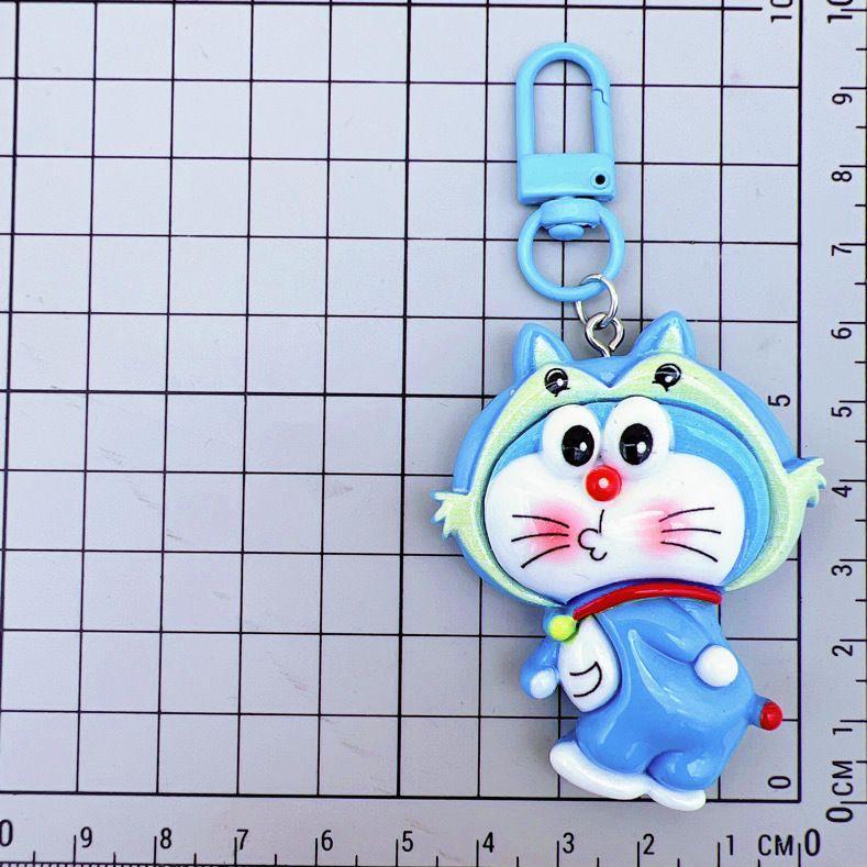 Doraemon Cartoon Pendant Lanyard Keychain - Cute Gift for Students and Besties