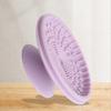 Make-up-Pinselreiniger Kosmetikpinsel Reinigungsbox für den täglichen Gebrauch Violettes Silikon