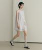 Ost Kaka Color Block Sleeveless Mini Dress Light Gray