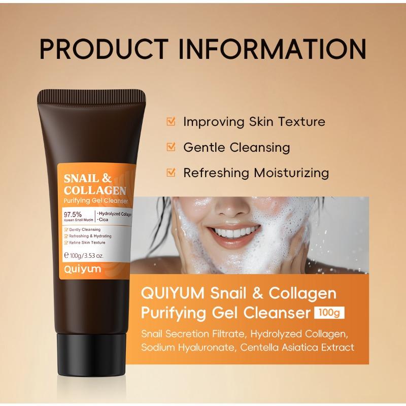 Snail Collagen All in One Serie, Hautpflege Set 3 Stück