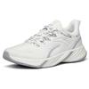 New Anta Cushioning Lightweight Wear Resistant Slip Resistant Low Top Running Shoes Men's White Silver Gray 112145523-5
