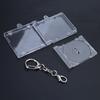 Blank Disc Case Keychain For Keychains Backpack Hanging Decor Chain Clip Creative Acrylic Disc Hanging Charm Clip
