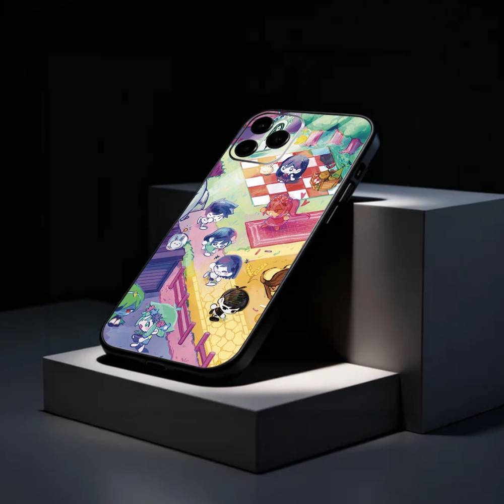 O-OMORI G-Game    Phone Case Silicone Soft For IPhone 17 16 15 14 13 12 11 X XR Plus Pro Max Plus