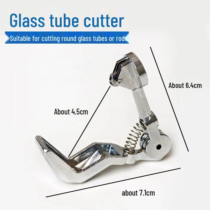 Zinc Alloy Glass Tube Cutter with Blade Roller Wheel 1 Cutter (Incl. Blade)