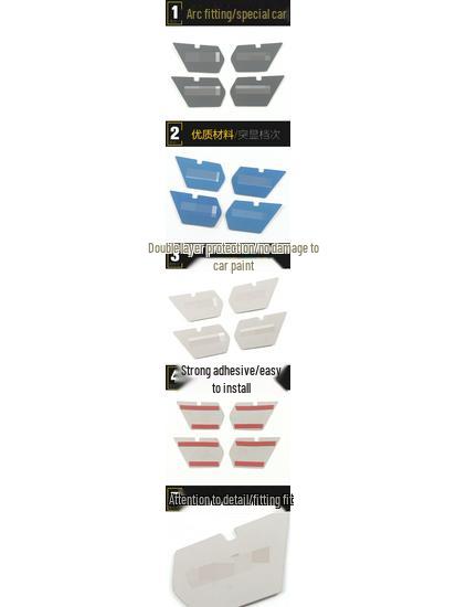 21 GS4 PLUS Door Bowl Protective Film - Interior Panel Accessory