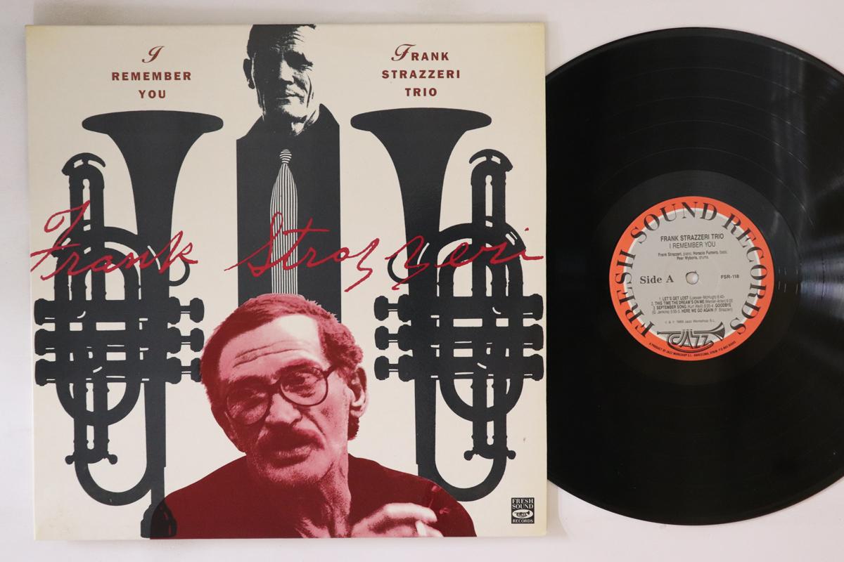 

LP Record FRANK STRAZZERI - I Remember You FSR118 FRESH SOUND 1989 Spain Jazz Used