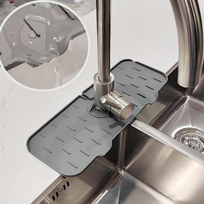 Saugfähiges Anti-Spritz-Pad für Küchenarmaturen und Spülbecken