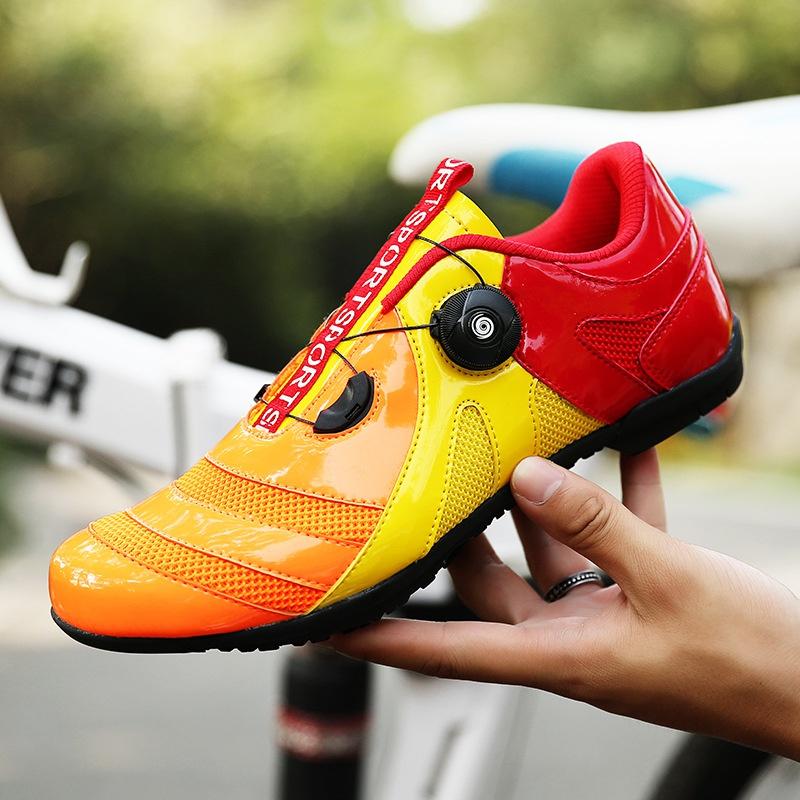 2026 Radschuhe Locklose Radschuhe Herren und Damen Radfahren Hartsohlige Mountain Power Radschuhe