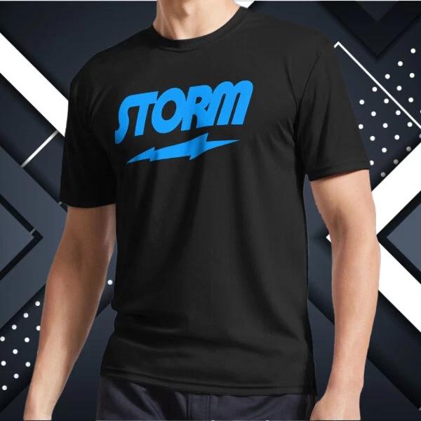 Men s and Women s T-shirts Storm Blue L