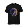 Dear Moon  Saphire Skies TShirt Dry Fit Athletic Short Sleeve Shirt