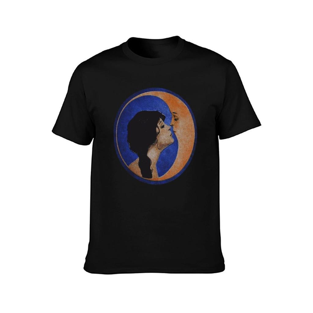 Dear Moon  Saphire Skies TShirt Dry Fit Athletic Short Sleeve Shirt