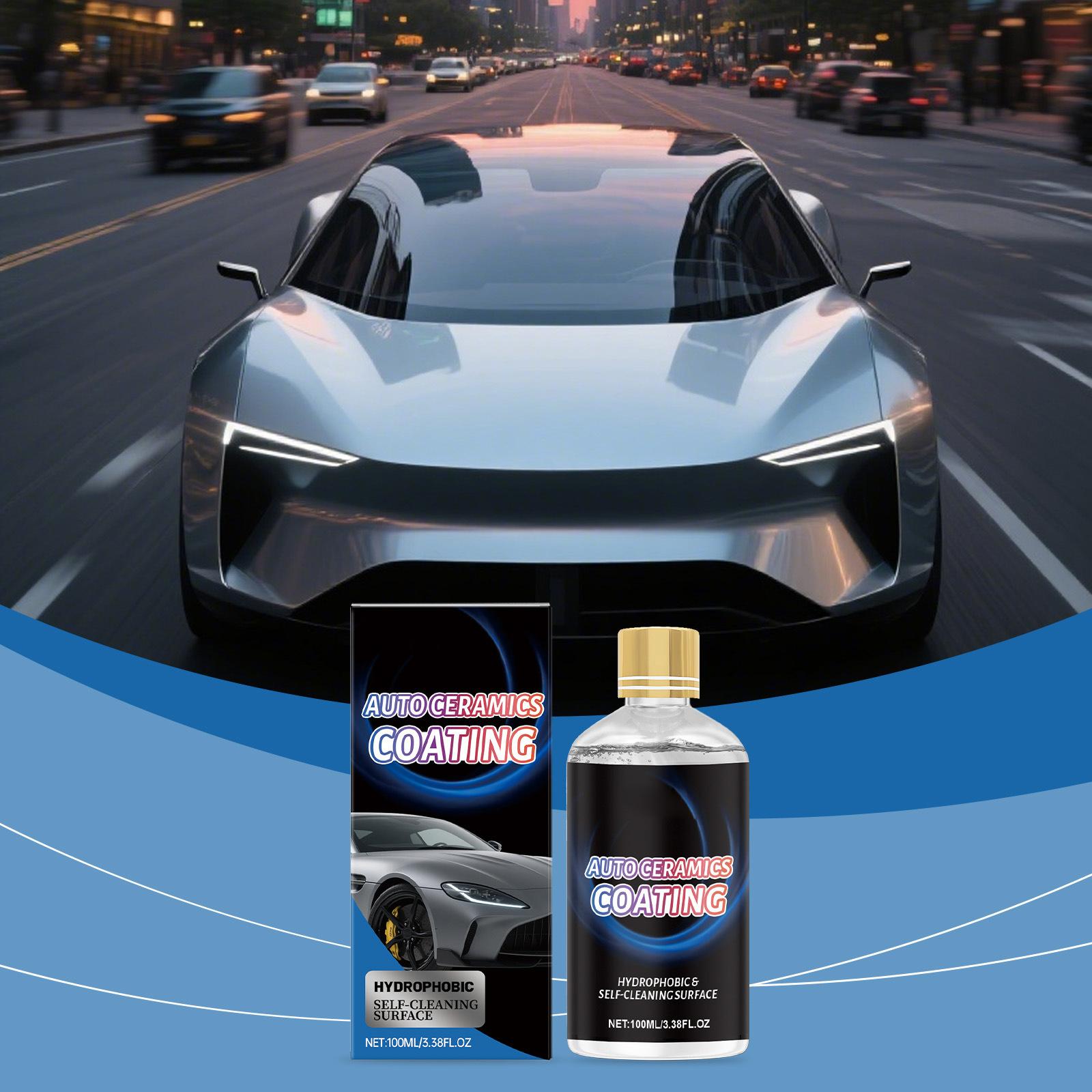 

Car Ceramic Coating Agent Car Body Mirror Gloss Maintenance Coating Agent 100ML One Size