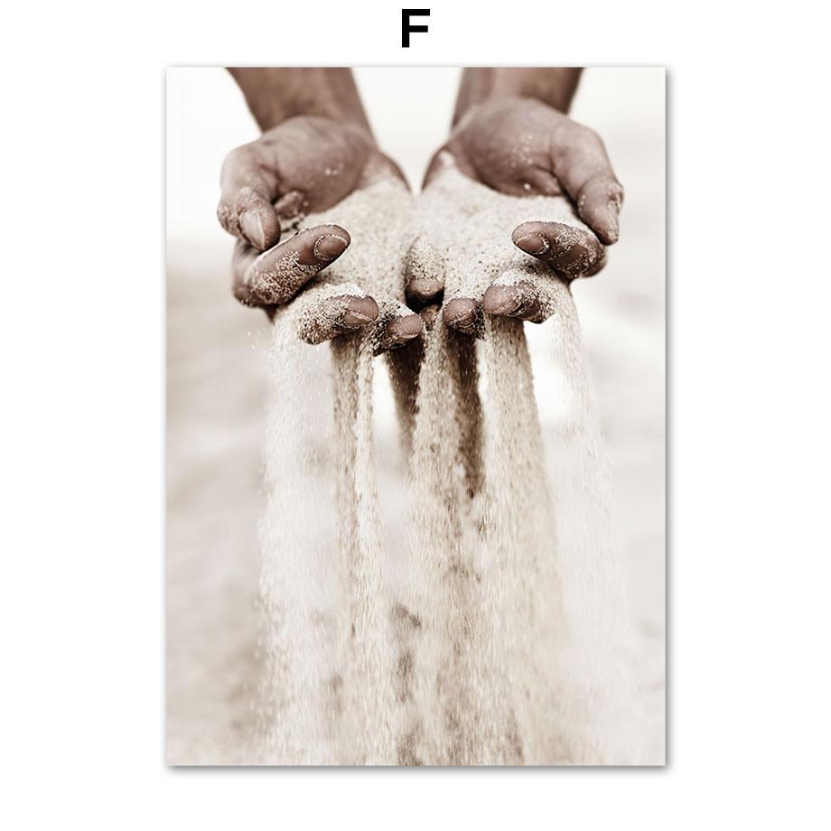 

Зерна песка, птица, пляж, тростниковый гриб, бежевый, природа, плакат на скандинавскую тему, настенный художественный принт, холст, картина, Декор, фотографии для гостиной 30X40 cm No Framed