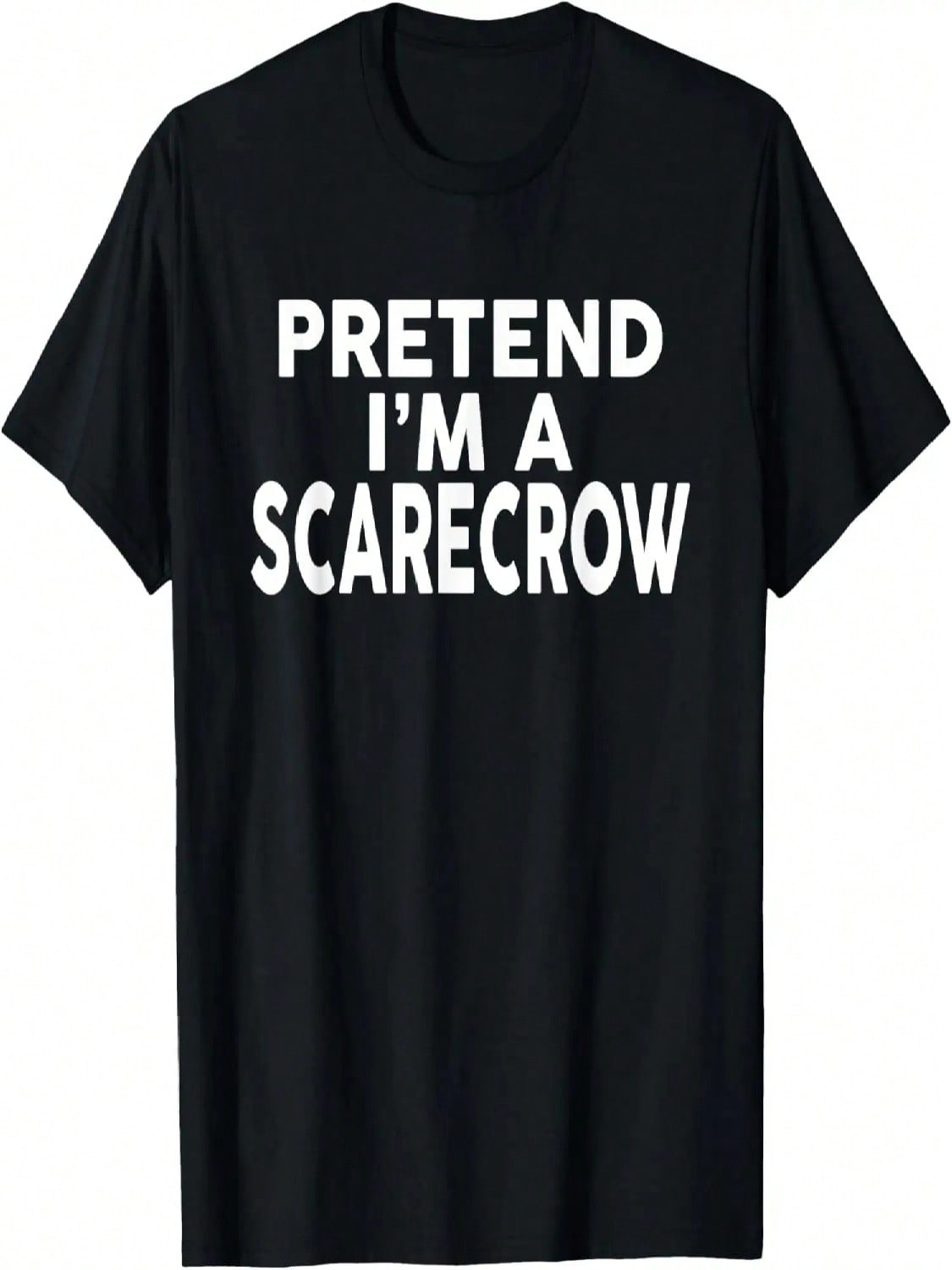 Pretend I m A SCARECROW T-Shirt Halloween Costume T-Shirt S разноцветный