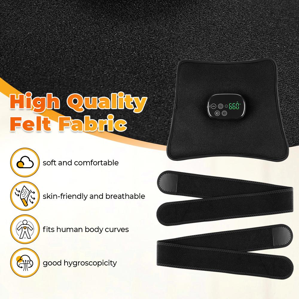 Electric Infrared Red Light Heating Vibration Massager Suitable For Shoulders, Back, Waist, Legs, Knees, Etc.