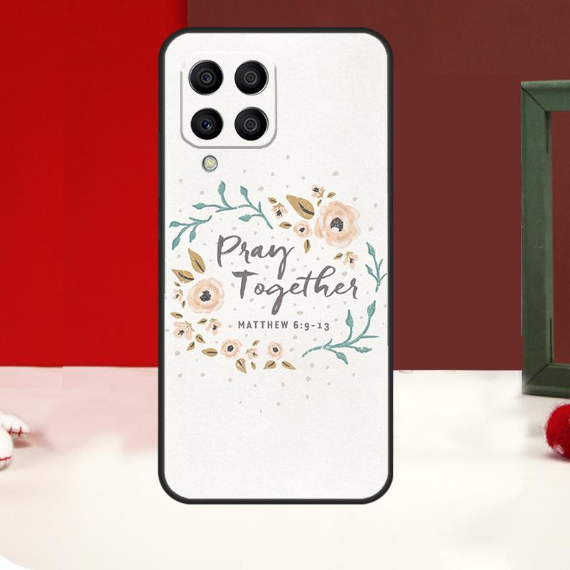 

Чехол с цитатами из Библии для Samsung Galaxy M53 M33 M13 M12 M32 M52 M06 M16 M36 M56 M15 M55 M31 M14 M35 M34 M54 Samsung M31