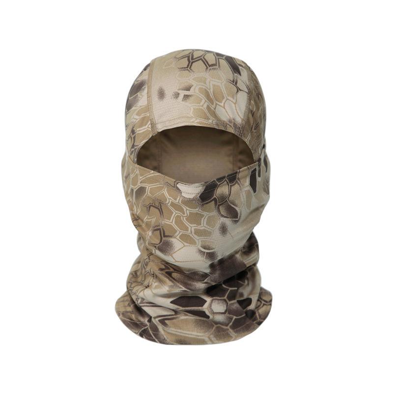 Tactical Cycling Cap Full Face Balaclava Mask Breathable Camo Men Hat Motorcycle Hunting MTB Road Bike Sport Gear Ski Mask Scarf