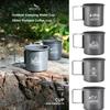 Ultralight Coffee Cup 350ml Aluminum Alloy Cup  Camping Picnic Hiking Accessories