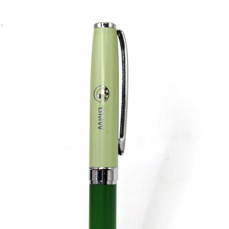 CLUZ8 1pc Office Luxury Collection Gift greenTrim Metal Busienss Roller Writing Pen For BMW M E46 E36 E34 F10 E90 F30 E60 Keychain
