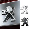 10,3x11cm Slitina Auto Zadní Kufr Logo Znak Přední Znak Samolepka pro 2008 3008 4008 5008 207 208 301 307 308 407 408 508