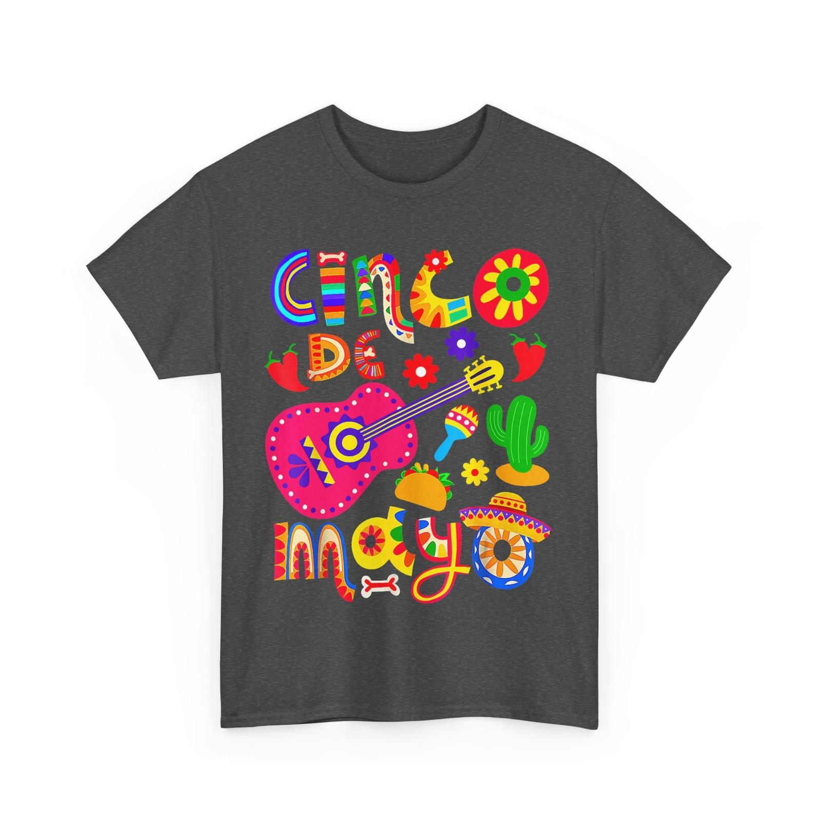 5 De Mayo T-Shirt, Cinco De Mayo Mexican Fiesta Mexican Shirt S