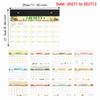 2027 Wall Calendar 12 Months Calendar Planner Time Tool Agenda Planner  Stationery