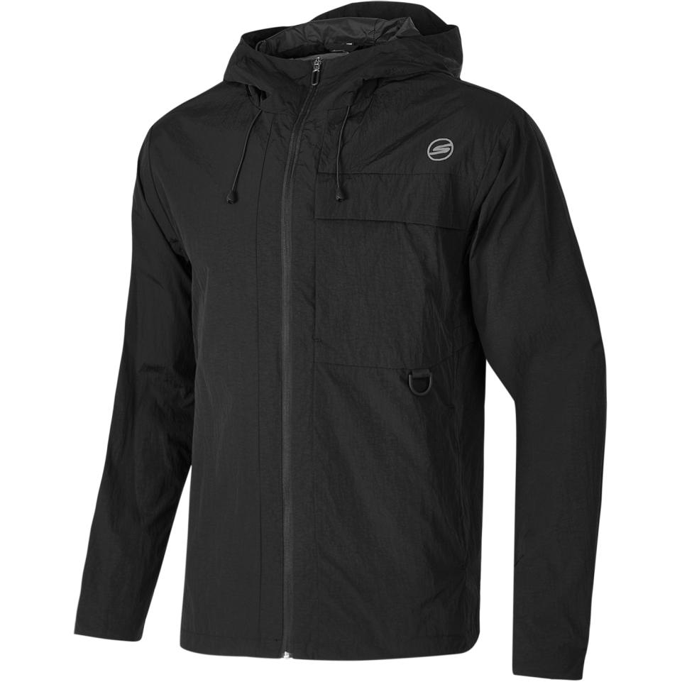 Skechers Comfortable Soft Long Sleeve Jacket Men Jackets Black P424M164-0018 XXL