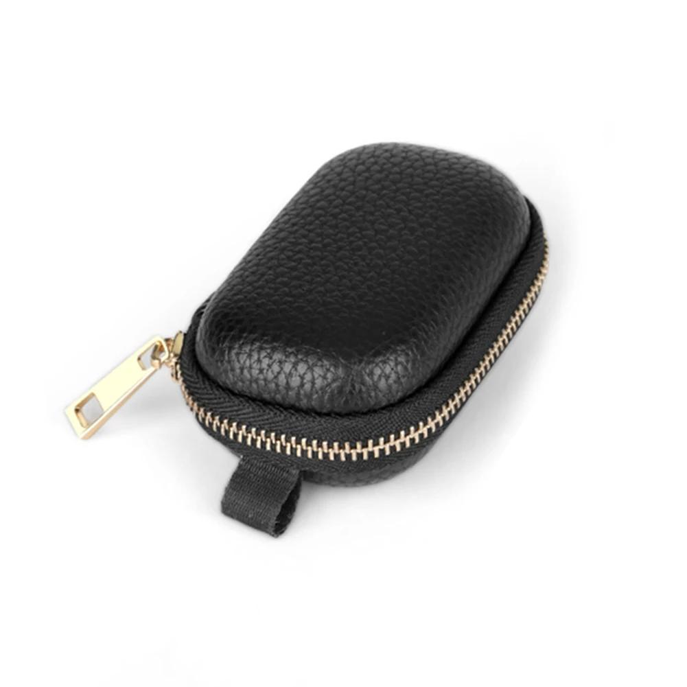 

Чехол для хранения наушников Аксессуары Защитный чехол для наушников Водонепроницаемый EVA Молния PU Личи Амортизация для Sony WF-1000XM4 чёрный