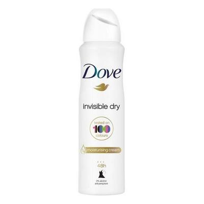 Deodorant - DOVE - Invisible - 200 ml - Anti-Flecken - 48H ohne Alkohol