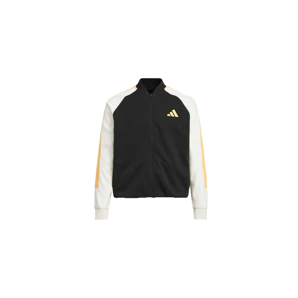 adidas Série Sports Lifestyle Pohodlný Měkký Šetrný k pokožce Prodyšný Ležérní Sportovní Oblek Unisex Sportovní Oblek Černá Han-Jade-Bílá JZ0106