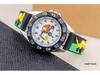 3D Cartoon Excavator Quartz Digital Watch for Kids