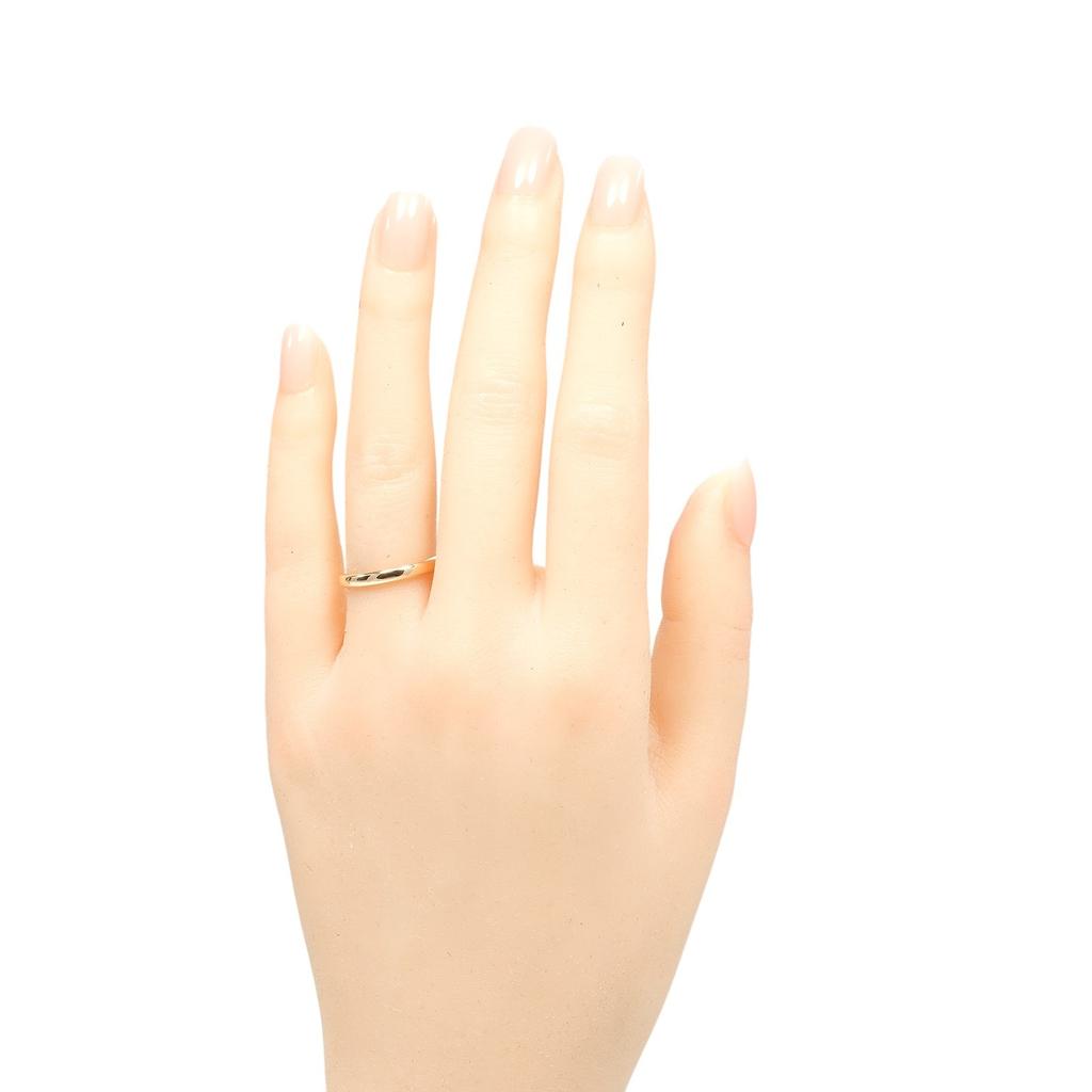 TIFFANY&Co. ewig klassischer Bandring K18 Roségold #4.9(US-Grösse) 2,52 g Damen Gebraucht