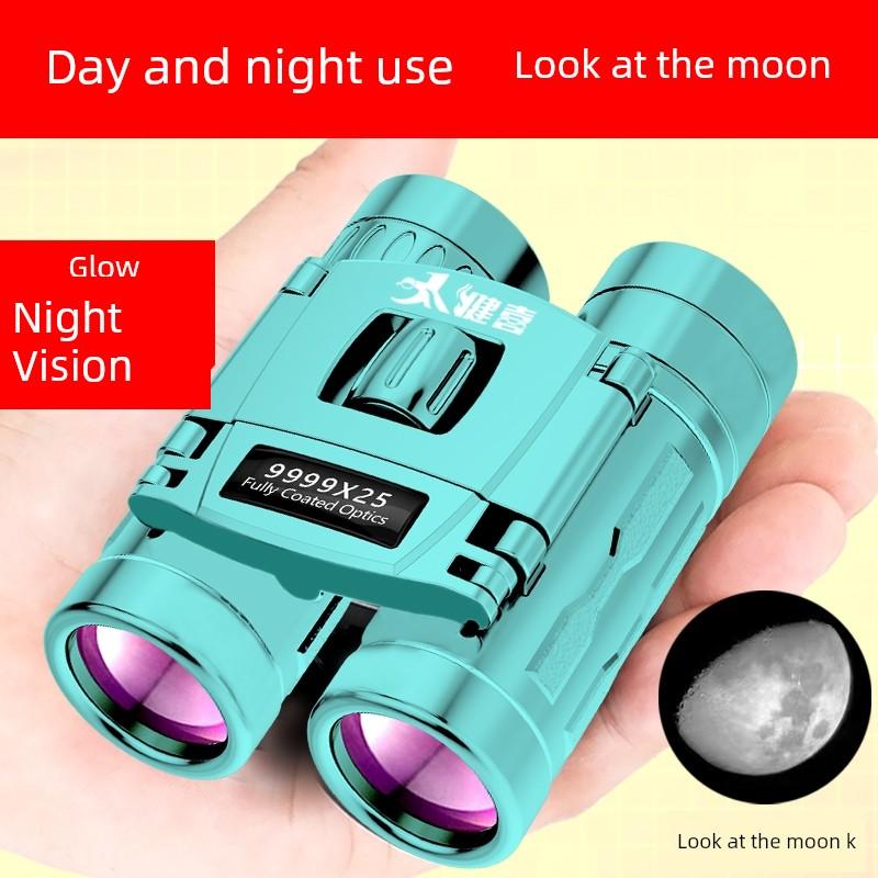 Ultra-Clear Metal Binoculars with High Magnification, High-Definition Night Vision, and Photo-Taking Capabilities, Professional-Grade for Concerts
