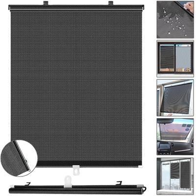 Universal Roller Blind Suction Cup Sunshade Window Shade Nailfree Easy Install Adjustable Curtain for Car Bedroom Kitchen Office