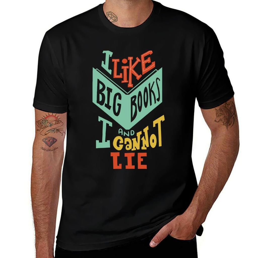 I Like Big Books And I Cannot Lie TShirt NonShrink Basic Cotton TShirt